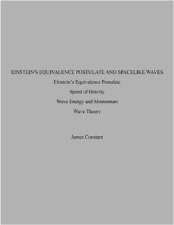 Einstein's Equivalence Postulate and Spacelike Waves
