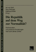 Die Republik auf dem Weg zur Normalitaet?