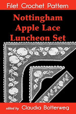 Nottingham Apple Lace Luncheon Set Filet Crochet Pattern