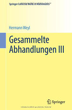 Gesammelte Abhandlungen III