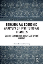 Behavioural Economic Analysis of Institutional Changes