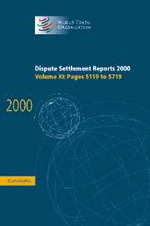 Dispute Settlement Reports 2000: Volume 11, Pages 5119-5719