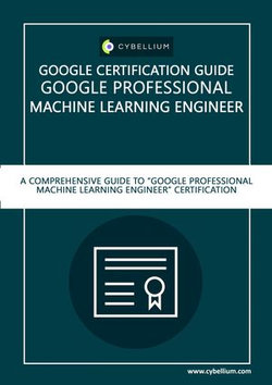 Google Certification Guide - Google Professional Machine Learning Engineer