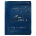 One-Minute Devotions Faith's Checkbook