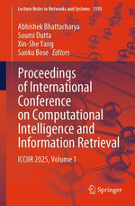 Proceedings of International Conference on Computational Intelligence and Information Retrieval
