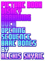Picture Book Disney Darkwing Duck Opening Sequence Bare Bones