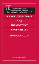 Large Deviations and Idempotent Probability