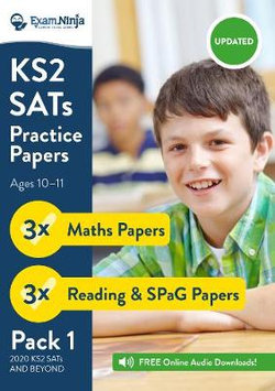 2020 KS2 SATs Practice Papers - Pack 1 (English Reading, SPaG & Maths) Inc. Answers & Audio 2020