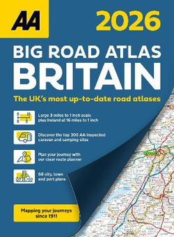 AA Big Road Atlas Britain 2026 2026
