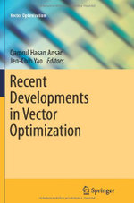Recent Developments in Vector Optimization