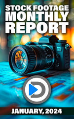 Stock Footage Monthly Financial Report - January, 2024