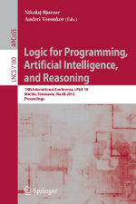 Logic for Programming, Artificial Intelligence, and Reasoning
