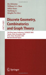Discrete Geometry, Combinatorics and Graph Theory