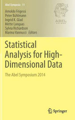 Statistical Analysis for High Dimensional Data