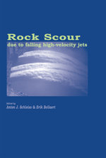 Rock Scour Due to Falling High-Velocity Jets