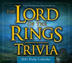 The Lord of Trivia - Boxed, Daily Calendar 2021