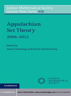 Appalachian Set Theory Appalachian Set Theory
