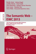 The Semantic Web - ISWC 2013
