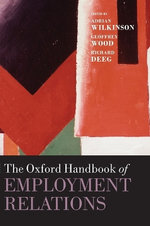The Oxford Handbook of Employment Relations