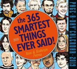 365 Smartest Things Ever Said! Page-A-Day Desk Calendar 2019