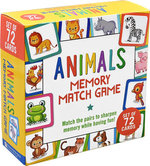 Animals Memory Match Game (Set of 72 Cards)