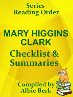 Mary Higgins Clark: Series Reading Order - with Summaries & Checklist