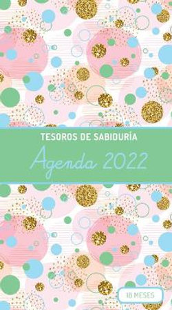 2022 Planificador - Tesoros de Sabiduría - Burbujas y Oro - Verde