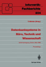 Datenbanksysteme in Buero, Technik und Wissenschaft