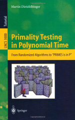 Primality Testing in Polynomial Time