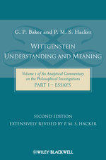 Wittgenstein: Understanding and Meaning