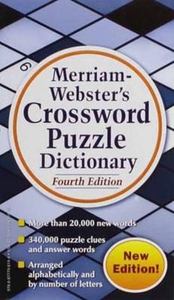 Merriam-Webster's Crossword Puzzle Dictionary