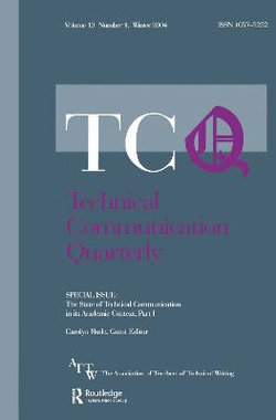 The State of Technical Communication in Its Academic Context: Part I