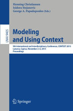 Modeling and Using Context