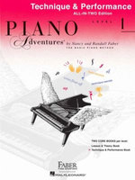 Piano Adventures All-In-Two Level 1 Tech. & Perf.