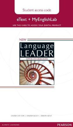 New Language Leader Upper Intermediate Students' eText Coursebook with  MyEnglishLab Pack