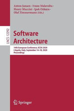 Software Architecture Software Architecture