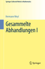 Gesammelte Abhandlungen I