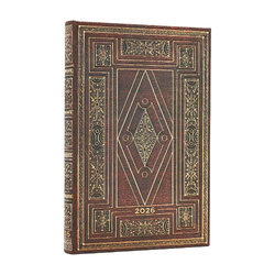 2026 First Folio (Shakespeare's Library) Mini 12-month Horizontal Hardcover Flexi Dayplanner 2026 (Elastic Band Closure) 2026 First Folio (Shakespeare's Library) Mini 12-month Horizontal Hardcover Flexi Dayplanner 2026 (Elastic Band Closure)