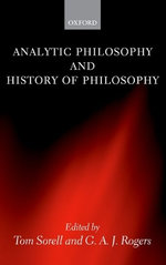 Analytic Philosophy and History of Philosophy