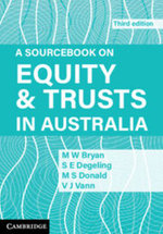 A Sourcebook on Equity and Trusts in Australia A Sourcebook on Equity and Trusts in Australia