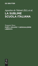 Poeti, Volume 7: Gerusalemme Liberata