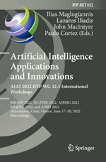 Artificial Intelligence Applications and Innovations. AIAI 2022 IFIP WG 12. 5 International Workshops
