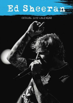 Ed Sheeran Official 2019 A3 Wall Calendar