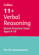 Letts 11+ Success - 11+ Verbal Reasoning Quick Practice Tests Age 9-10 for the GL Assessment Tests