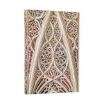 Vault of the Milan Cathedral (Burgundy) (Duomo di Milano) Midi Lined Softcover Journal (Elastic Band)