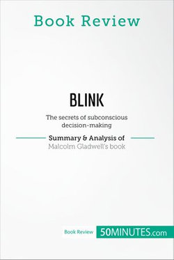 Book Review: Blink by Malcolm Gladwell