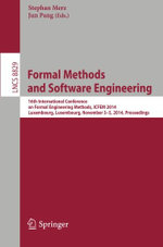 Formal Methods and Software Engineering