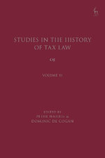 Studies in the History of Tax Law, Volume 11