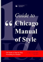 GUIDE TO CHICAGO MANUAL OF STYLE