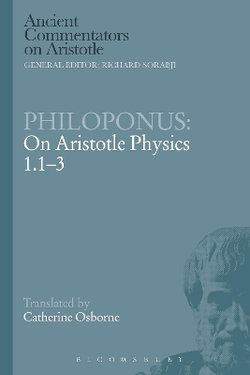 Philoponus: On Aristotle Physics 1.1-3